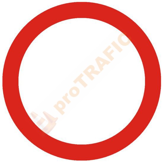 Indicator rutier interzicere sau restrictie C2 Circulatia interzisa in ...